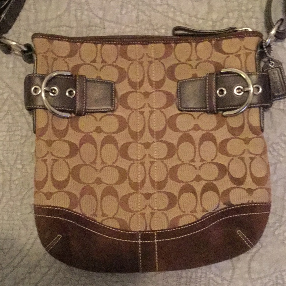 Coach Brown Shoulder Bag